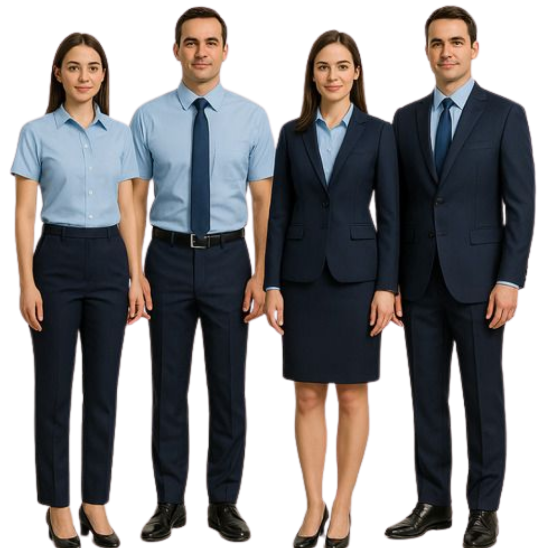 Formal front staff waistcoat